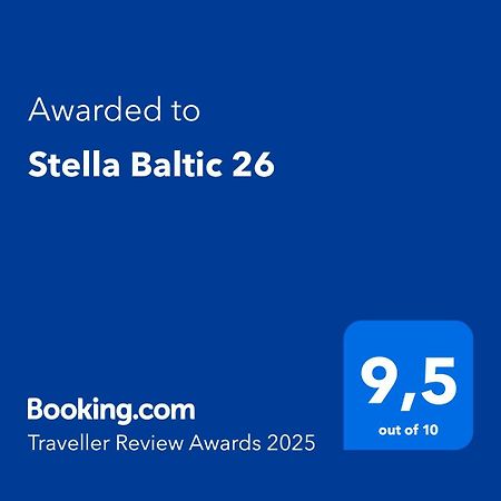 Апартаменты Stella Baltic 26 Свиноуйсьце Экстерьер фото
